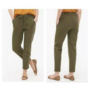 NWT J.Crew Women's Drawstring Linen Pants
